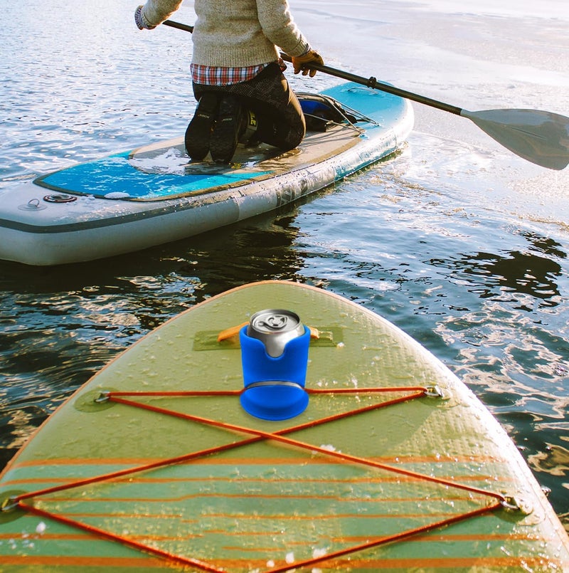 THE VIOLET Paddle Board Accessories - Inflatable Stand Up Paddle Board Cup Holder, SUP Kayak Drink, Can and Cup Holders (Blue) - Image 5